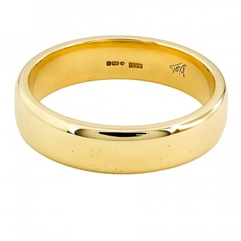 9ct gold 9.5g Wedding Ring size Z+1